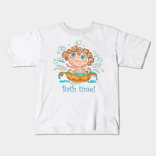 bath time baby Kids T-Shirt